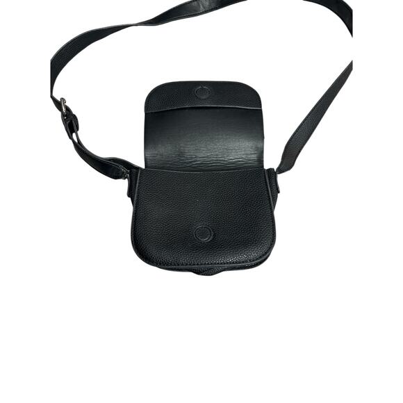 UO Black Mini Saddle Crossbody Bag Flap Pebbled
Faux Leather - Picture 5 of 7